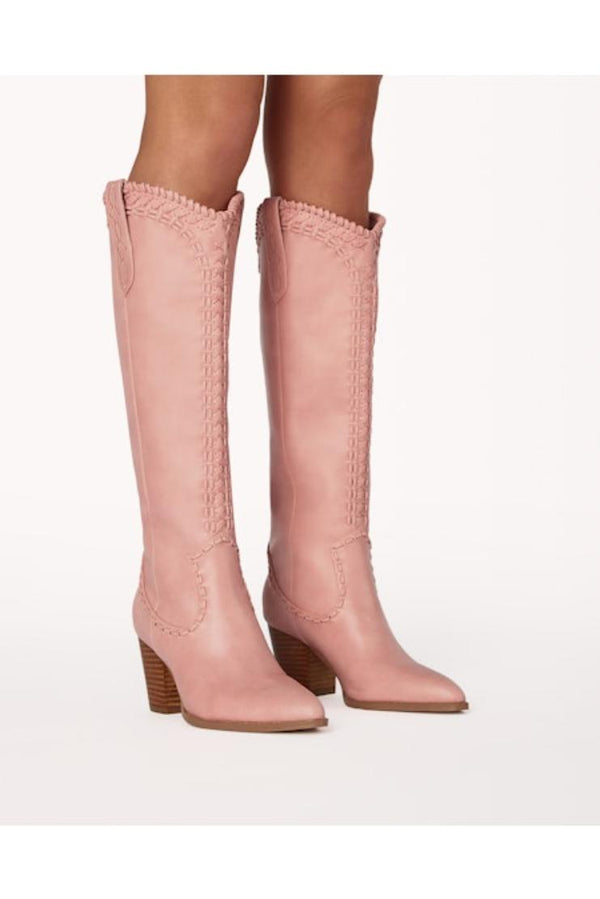 Reba Rose Pink Cowgirl Boots