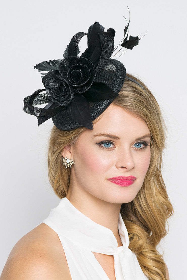 Black Fascinator