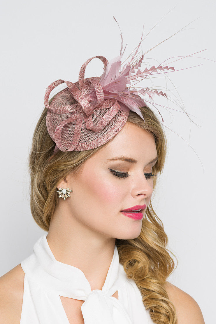 Blush Pink Fascinator